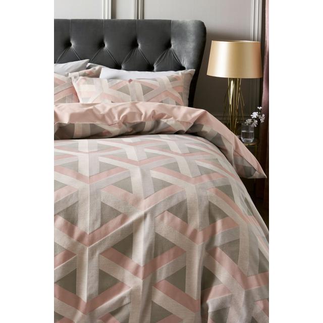 Next Optical Geo Duvet Cover And Pillowcase Set From Next On 21