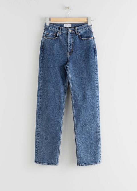 Tapered High Waist Jeans