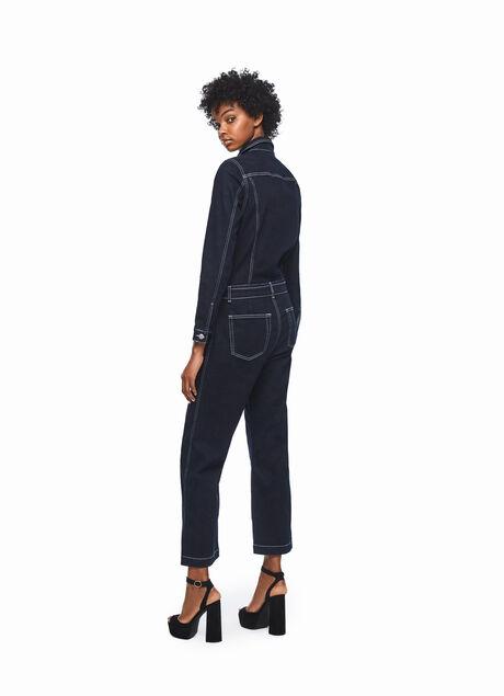 pepe jeans denim jumpsuit