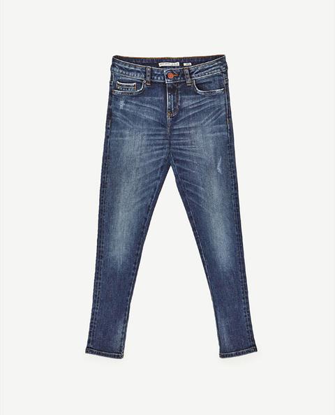 Jeans Tiro Medio Selvedge