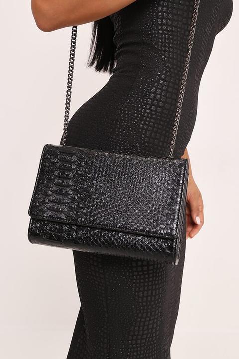 Snake Mini Bag With Chain
