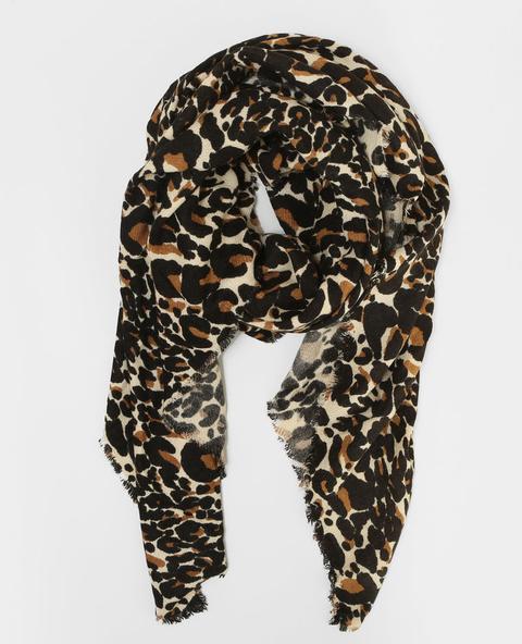 Pañuelo Fino De Leopardo