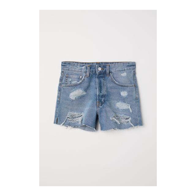 h and m mom shorts