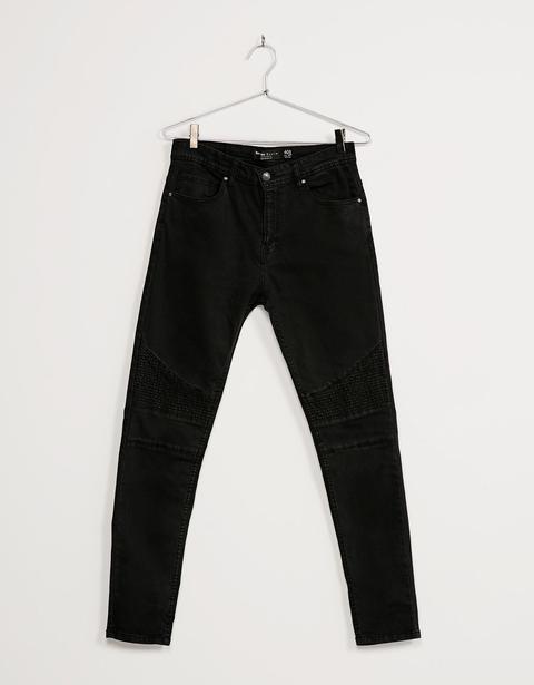 Jeans Skinny Biker Medium Waist