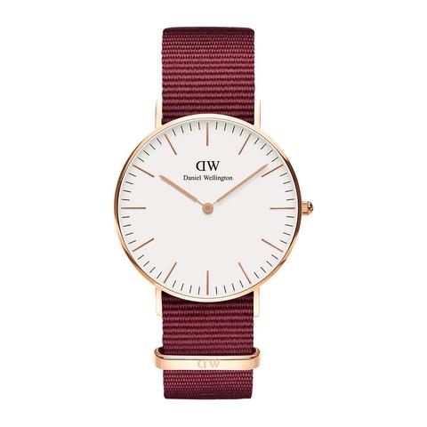 Bundle Classic Roselyn 36mm Rose Gold + Bayswater Strap 18mm Rose Gold