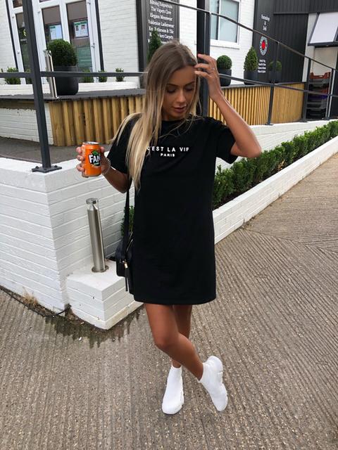 Black Tee Dress