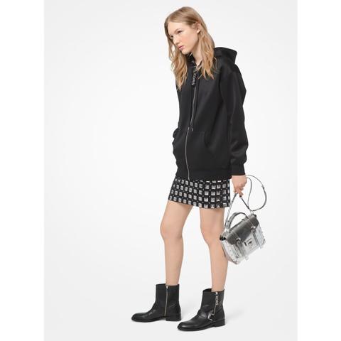 Sudadera De Neopreno Con Capucha Y Cremallera