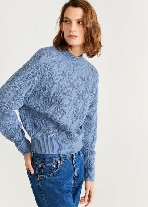 Pull-over Maille Torsadée