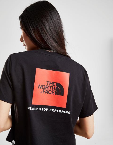 north face box logo t shirt
