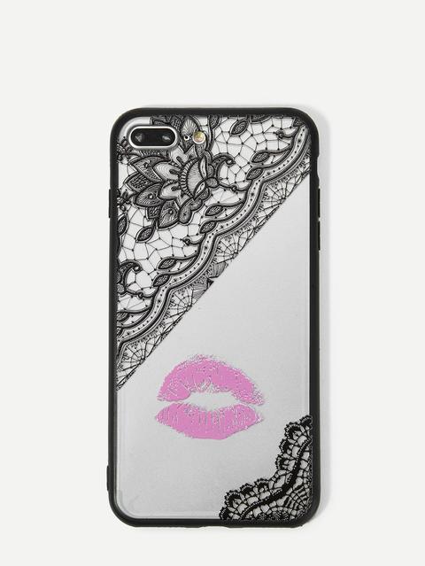 Custodia Per Iphone Stampa Labbra