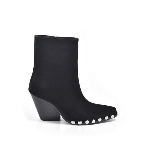 Walton Black Suede Silver Jeffrey Campbell