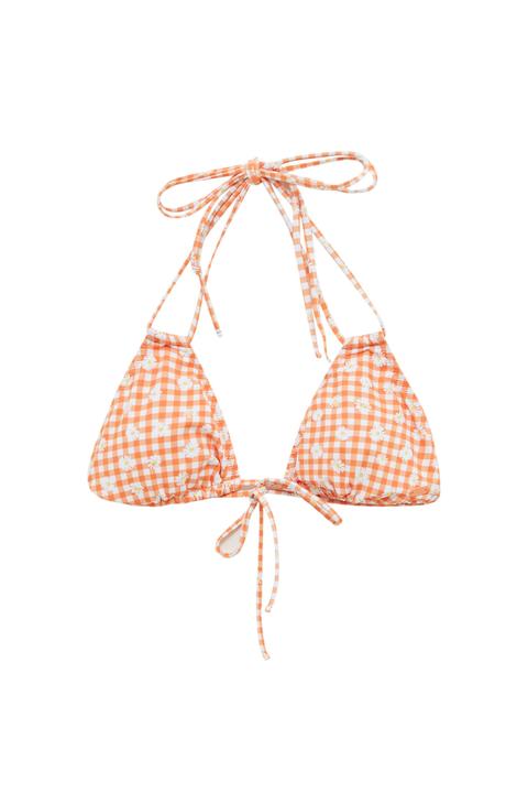 Top Bikini Cuadros Vichy