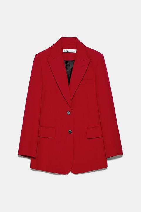 Blazer Bolsillos Solapa