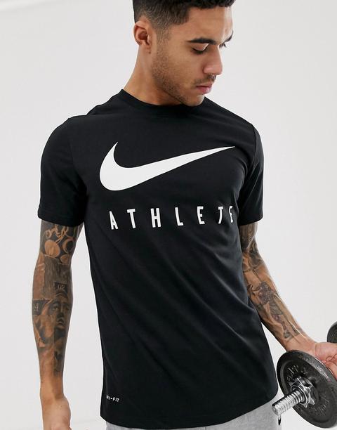 Nike Training Dri-fit Athlete T-shirt In Black de ASOS en 21