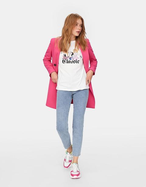 Disney-shirt Prinzessinnen Ecru