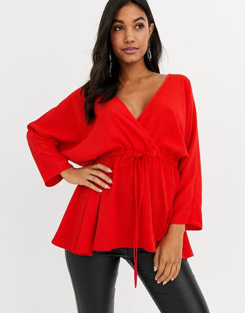 asos batwing top