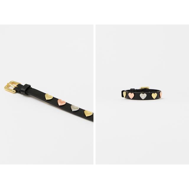 Pulsera Correa Piel Corazones de Bimba Y Lola en 21 Buttons
