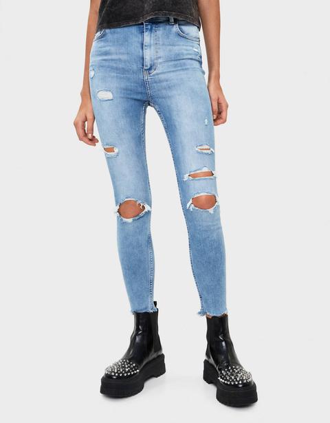 Jean Skinny Taille Très Haute