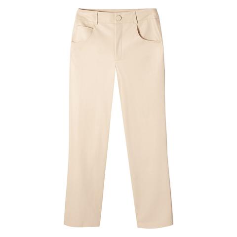 Pantalon Droit 5 Poches En Simili