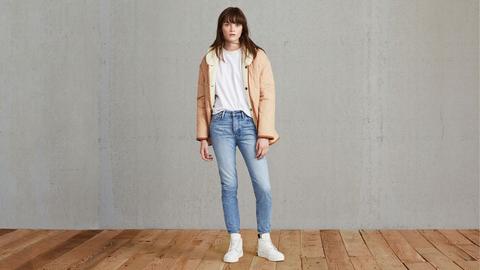 Twig High Rise Slim Jeans