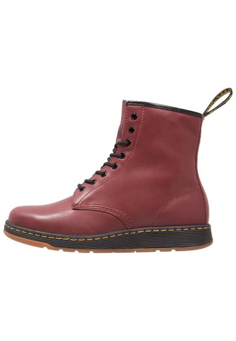 dr martens newton cherry red