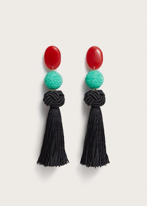 Pendientes Colgantes Borlas