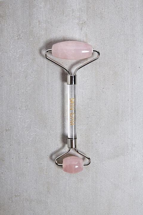 Skin Gym Rose Quartz Crystal Facial Roller - Pink At Urban Outfitters