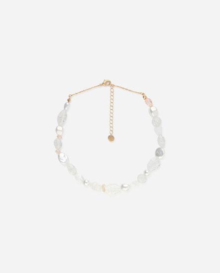 Choker Perlas