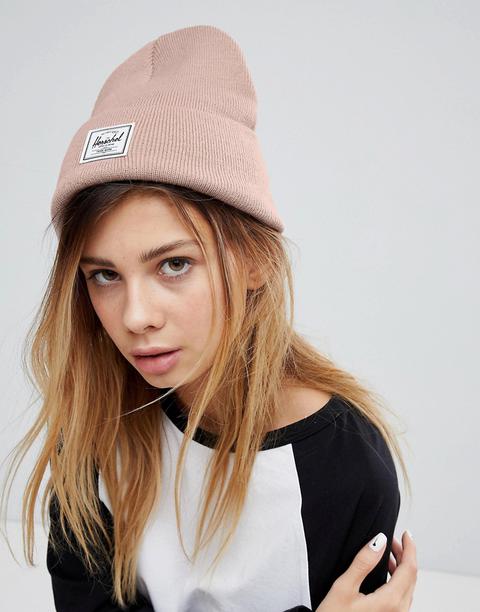 Gorro De Punto Rosa De Herschel