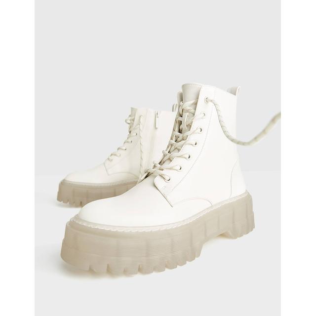 bottines plateforme bershka