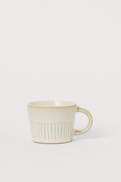 Taza De Cerámica Para Espresso - Beis