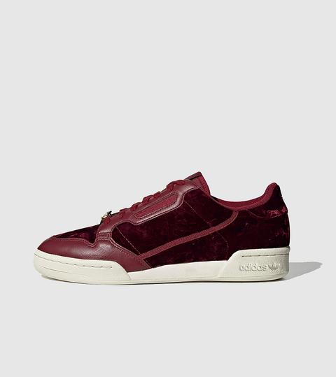 adidas continental 80 rouge