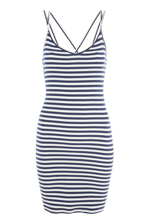 topshop stripe mini dress