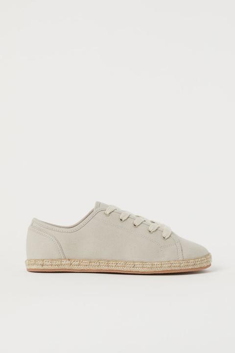 Zapatillas Deportivas De Sarga - Beis