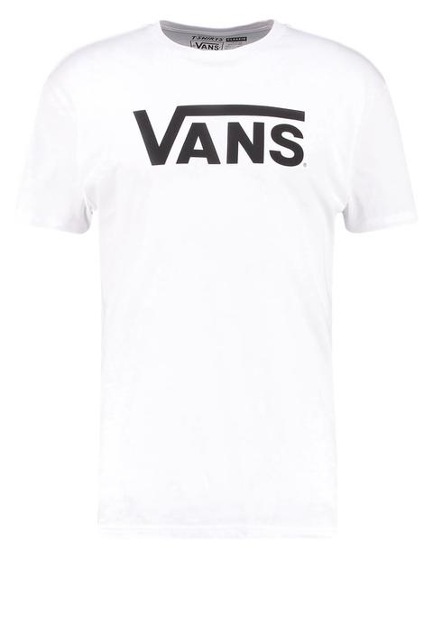 Vans Classic Fit Tshirt Con Stampa White/black