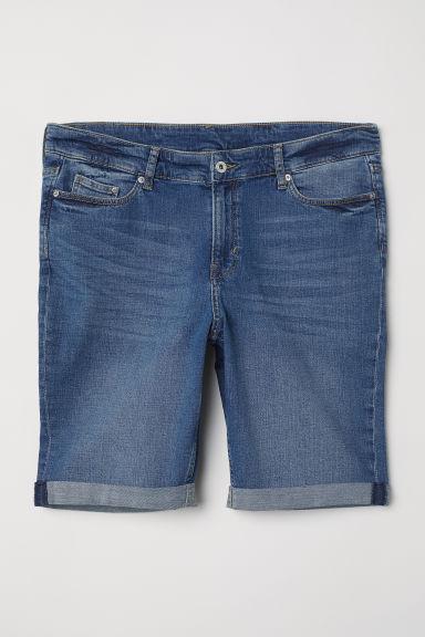 H & M - H & M+ Shorts In Denim - Blu