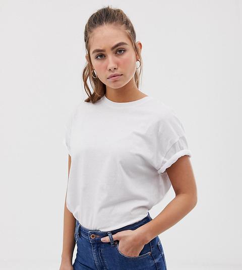 Bershka Oversized Tee In White