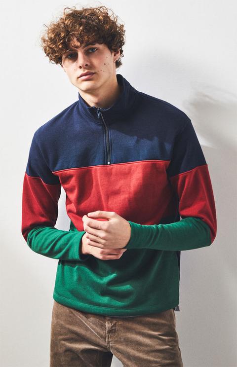 pacsun quarter zip