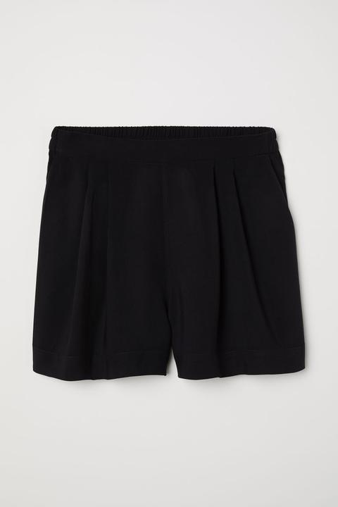 Pantalón Corto Amplio - Negro