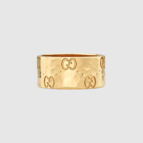 Anello A Fascia Medio Icon In Oro Giallo