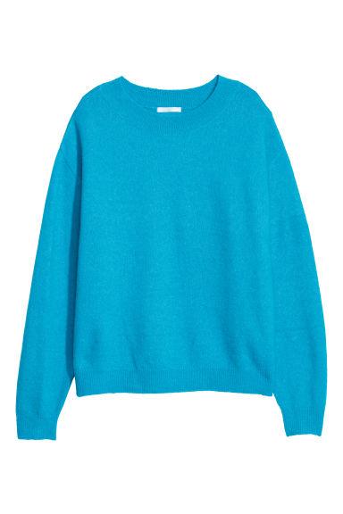 H & M - Pullover In Maglia Fine - Turchese