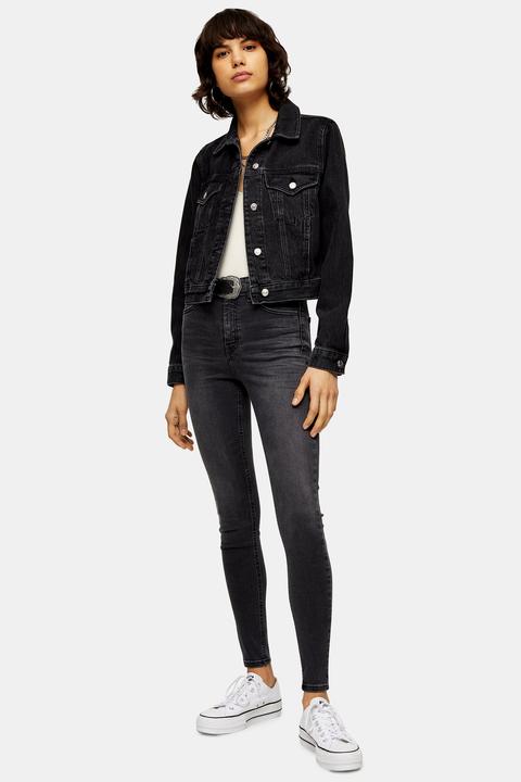 Womens Washed Black Jamie Jeans - Washed Black, Washed Black