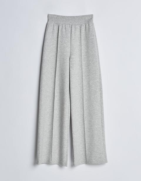 Pantalón Felpa Wide Leg