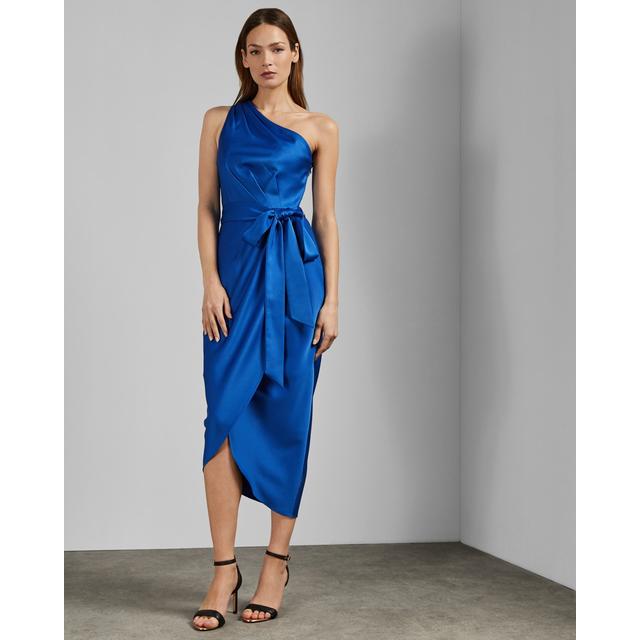 Ted baker blue 2025 one shoulder dress