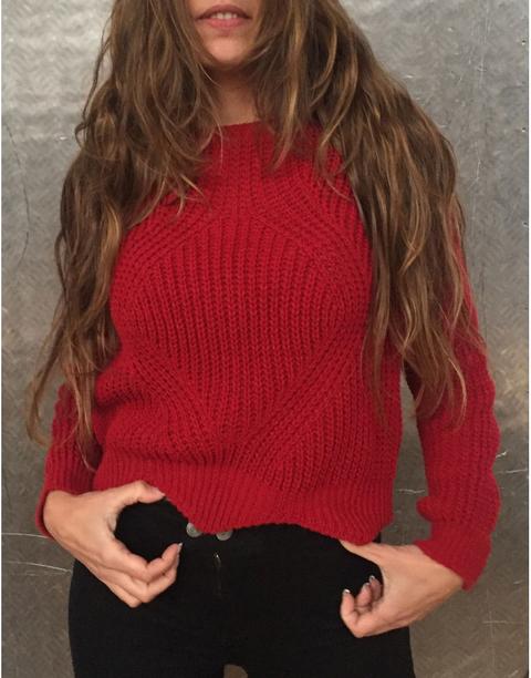 Jersey Corto Rojo