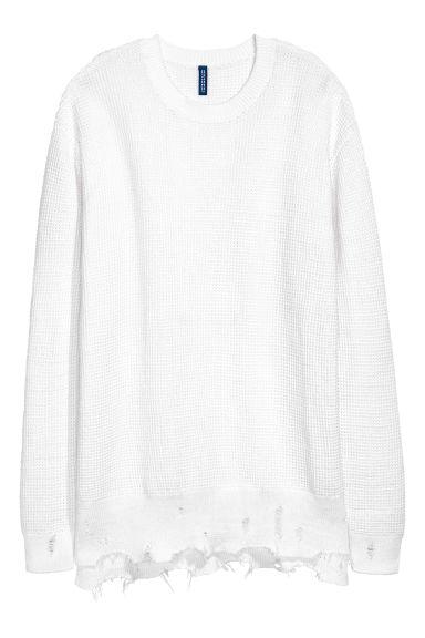 Pullover In Maglia Strutturata