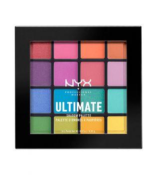 Nyx Professional Makeup - Paleta De Sombras Ultimate - Usp04: Brights