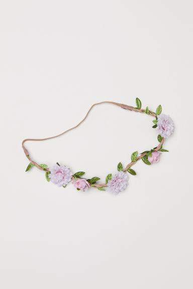 H & M - Coroncina Con Fiori - Rosa