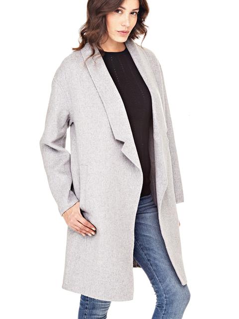 Cappotto In Misto Lana