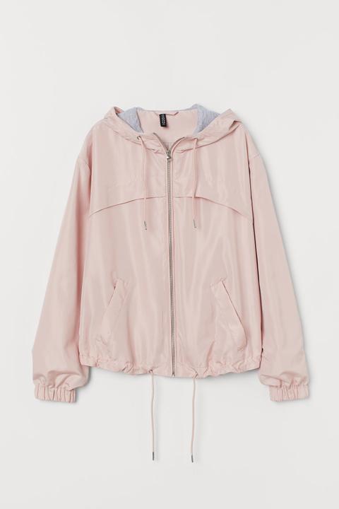 Jacke Mit Kapuze - Pink - Damen